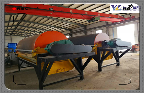 磁選機，濕式磁選機，我廠為客戶所做的濕式磁選工藝流程