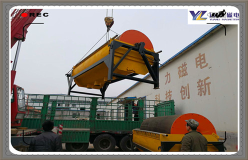 濕式磁選機，磁選機廠家生產高大上的濕式磁選機_釩鈦鐵礦磁選機廠家生產高大上的濕式磁選機型號參數及磁場強度