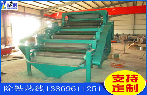 輥壓磁選機(jī)，輥壓磁選機(jī)產(chǎn)量不止提高一點(diǎn)_單傳動輥壓磁選機(jī)價格呈上升趨勢磁場一般為多少_磁塊如何排列