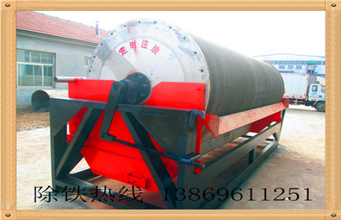 干選永磁磁選機，福建干選永磁磁選機工作原理_遠力福建干選永磁磁選機工作原理的結構磁場分布圖