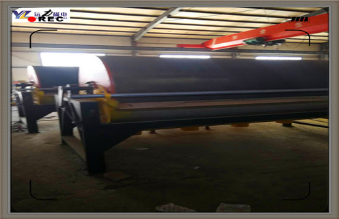 永磁筒式磁選機(jī)，黑龍江永磁筒式磁選機(jī)退磁_(tái)遠(yuǎn)力黑龍江永磁筒式磁選機(jī)退磁的結(jié)構(gòu)磁場(chǎng)分布圖