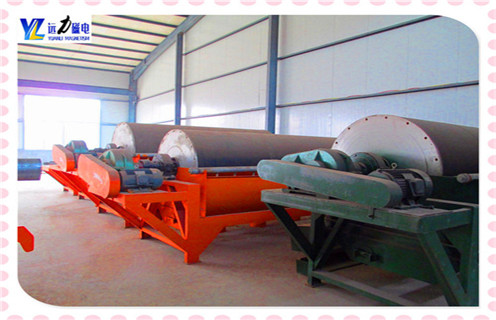 永磁濕式磁選機，四川永磁濕式磁選機_遠力四川永磁濕式磁選機的結構磁場分布圖 