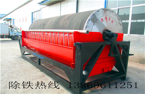 永磁筒式強(qiáng)磁磁選機(jī)，吉林永磁筒式強(qiáng)磁選機(jī)_遠(yuǎn)力吉林永磁筒式強(qiáng)磁選機(jī)批發(fā)的結(jié)構(gòu)磁場(chǎng)分布圖